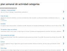 Tablet Screenshot of categoriasplansemanal.blogspot.com