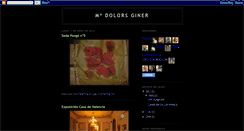 Desktop Screenshot of mariadolorsginer.blogspot.com