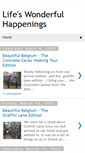 Mobile Screenshot of lifeswonderfulhappenings.blogspot.com