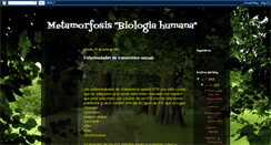 Desktop Screenshot of metamorphosisbiol.blogspot.com