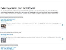 Tablet Screenshot of existempessoascomdeficiencia.blogspot.com