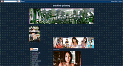 Desktop Screenshot of machine-printing.blogspot.com