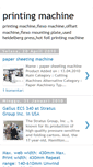 Mobile Screenshot of machine-printing.blogspot.com