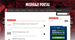 Desktop Screenshot of mishrajigpo.blogspot.com