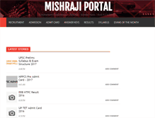 Tablet Screenshot of mishrajigpo.blogspot.com