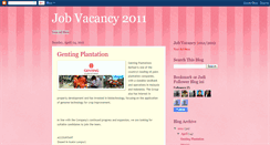 Desktop Screenshot of malaysiajobs2011.blogspot.com