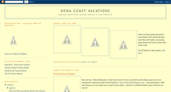 Desktop Screenshot of konacoastvacations.blogspot.com