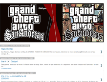 Tablet Screenshot of codigos-do-gta-ps2.blogspot.com