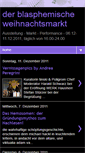 Mobile Screenshot of derblasphemischeweihnachtsmarkt.blogspot.com