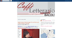Desktop Screenshot of caffeletterariobacoli.blogspot.com