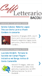 Mobile Screenshot of caffeletterariobacoli.blogspot.com