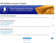 Tablet Screenshot of philafedsoc.blogspot.com