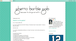Desktop Screenshot of ghettobarbiegab.blogspot.com