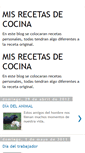 Mobile Screenshot of cocinitacocinita.blogspot.com