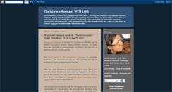 Desktop Screenshot of christinakontaxi.blogspot.com
