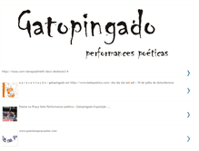 Tablet Screenshot of grupogatopingado.blogspot.com