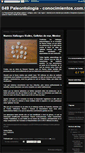 Mobile Screenshot of conocimientos-paleontologia.blogspot.com