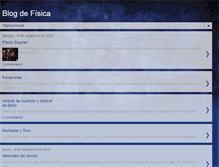 Tablet Screenshot of blogdefisica-sonido.blogspot.com