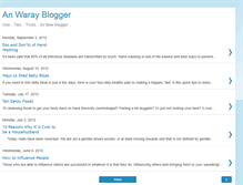 Tablet Screenshot of anwarayblogger.blogspot.com