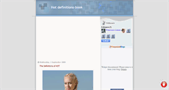 Desktop Screenshot of definitions-book.blogspot.com