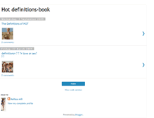 Tablet Screenshot of definitions-book.blogspot.com