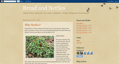 Desktop Screenshot of breadandnettles.blogspot.com