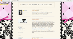 Desktop Screenshot of cardsandmorewithsuzanne.blogspot.com