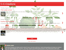 Tablet Screenshot of c-c-creations.blogspot.com