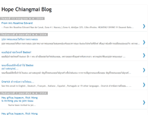 Tablet Screenshot of hopecm.blogspot.com