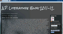 Desktop Screenshot of apliterary2013.blogspot.com