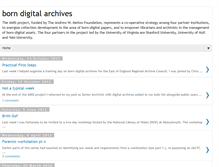 Tablet Screenshot of born-digital-archives.blogspot.com
