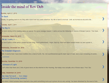 Tablet Screenshot of insidethemindofrevdeb.blogspot.com