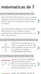 Mobile Screenshot of matematicasde7blog.blogspot.com