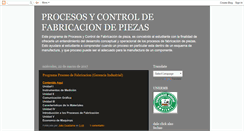 Desktop Screenshot of procesofabricacion.blogspot.com