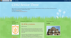 Desktop Screenshot of cdsjsenior3.blogspot.com