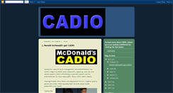 Desktop Screenshot of cadioadvertising.blogspot.com