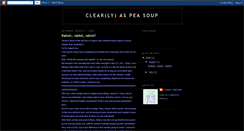 Desktop Screenshot of clearlyobscuregoesbloggin.blogspot.com