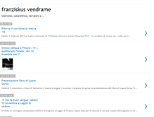 Tablet Screenshot of franziskusvendrame.blogspot.com