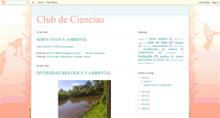 Desktop Screenshot of clubcientifico6de8.blogspot.com