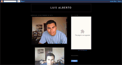 Desktop Screenshot of luislaz.blogspot.com