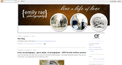 Desktop Screenshot of emilyraephotography.blogspot.com