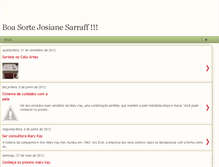 Tablet Screenshot of josianesarraff.blogspot.com