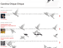 Tablet Screenshot of carolinachiquechique.blogspot.com