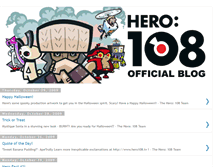 Tablet Screenshot of hero108official.blogspot.com