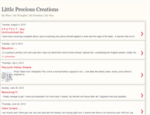 Tablet Screenshot of littlepreciouscreation.blogspot.com