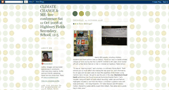 Desktop Screenshot of climatechangeandme.blogspot.com