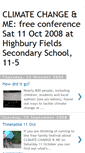 Mobile Screenshot of climatechangeandme.blogspot.com