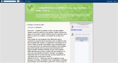 Desktop Screenshot of compartiendoelnombre.blogspot.com
