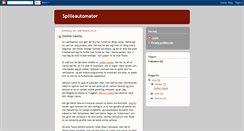 Desktop Screenshot of norskespilleautomater.blogspot.com
