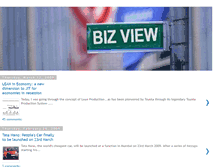 Tablet Screenshot of mybizview.blogspot.com